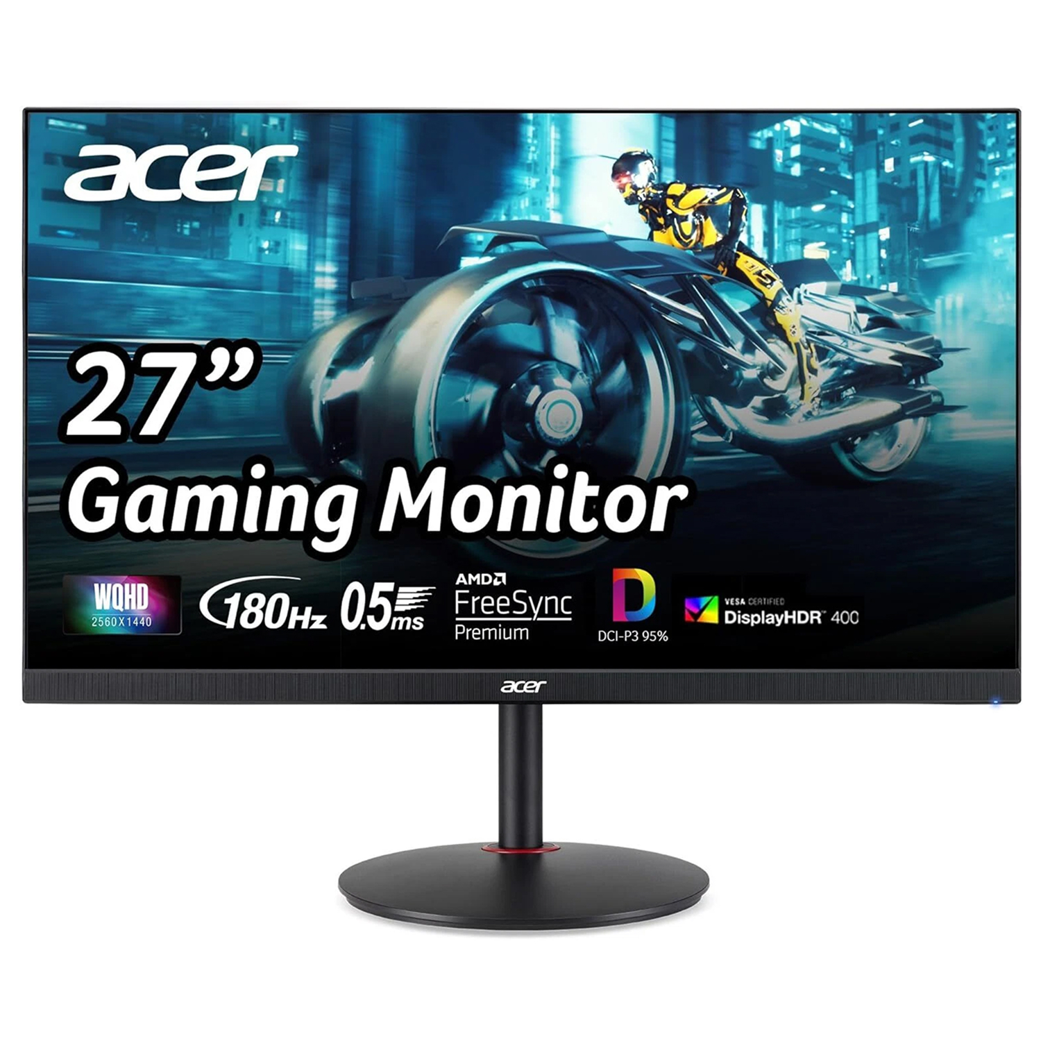 Acer Nitro XV272U V3 27" Monitor WQHD 2560x1440 IPS 180Hz 350Nit 1ms Refurbished