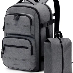 BAGSMART Travel Backpack for Women Men, 40L Flight Approved Carry on Backpack...