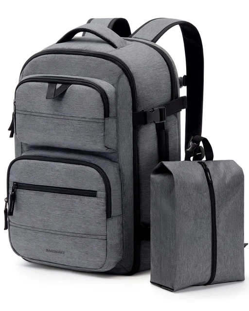 BAGSMART Travel Backpack for Women Men, 40L Flight Approved Carry on Backpack...